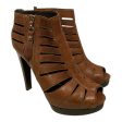 STUART WEITZMAN Heels US 6.5 Leather BRW walnut leather heel Cheap