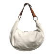 VERSACE Bag Leather WHT studded WHT & BRN hobo bag Fashion