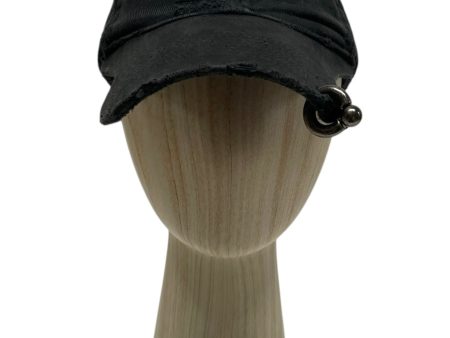 BALENCIAGA Hat L Cotton BLK 744299 410b2 piercing cap Fashion