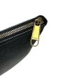 GUCCI Pouch Leather BLK INTERLOCKING GG Fashion