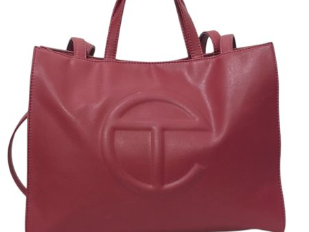 Telfar Tote Bag Leather RED  Discount