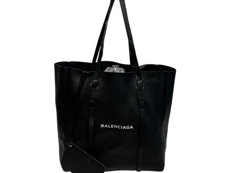 BALENCIAGA Bag OS Leather BLK Everyday Tote Fashion