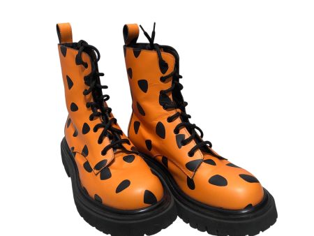 MOSCHINO Boots EU 42 Polka dot Leather ORN  Hot on Sale