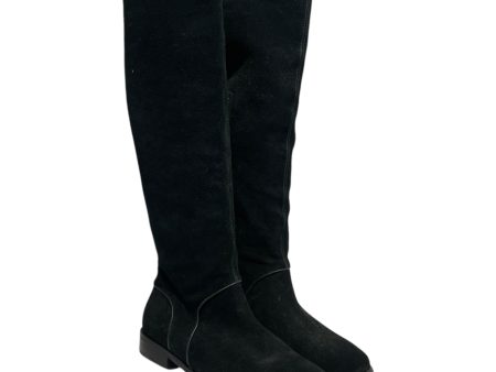 UGG australia Long Boots US 8.5 Suede BLK GRACEN Sale