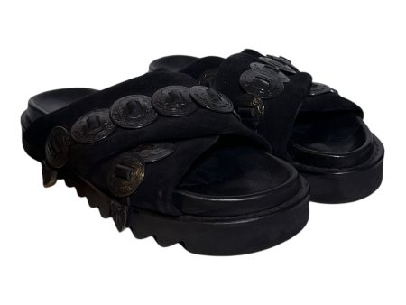 TOGA PULLA Sandals EU 40 BLK  For Cheap