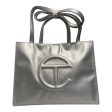 Telfar Tote Bag Leather SLV  Discount