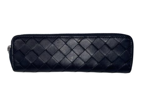 BOTTEGA VENETA Leather NVY pencil case Online