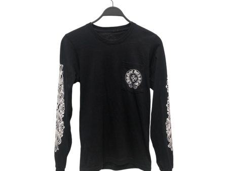 CHROME HEARTS LS T-Shirt XS Cotton BLK CLASSIC HORSESHOE Online Sale