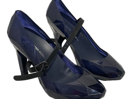 UNITED NUDE Heels US 7.5 Navy  Discount