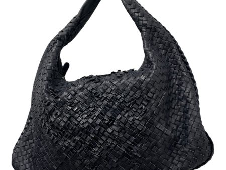 BOTTEGA VENETA Bag Leather NVY Intrecciato Hobo Bag For Cheap