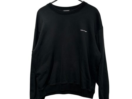 BALENCIAGA Sweatshirt L Cotton BLK 2019 Online Sale