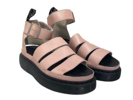 Dr.Martens Sandals US 7 Red Leather  Online Sale