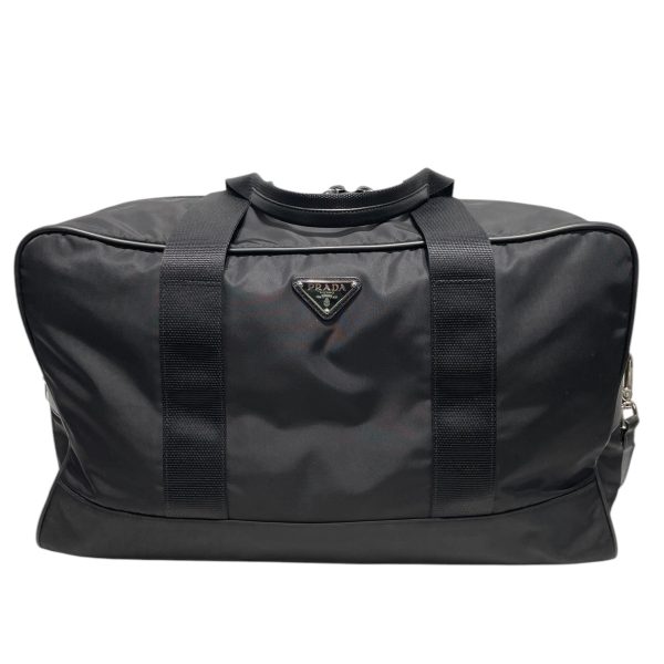 PRADA Boston Bag L Nylon BLK BOSTON Sale