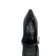 STUART WEITZMAN Heels US 10.5 Leather BLK Stuart Weitzman Pumps Cheap