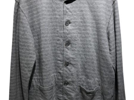 Engineered Garments Cardigan Stripe Cotton GRY  Supply