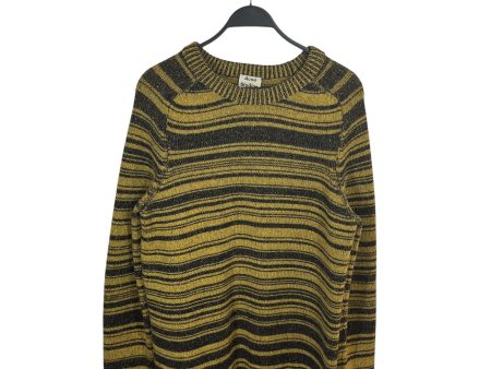 Acne Studios Sweater L Stripe Cotton YEL  Online