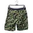 BAPE Shorts L Cotton GRN Camouflage  Online Sale