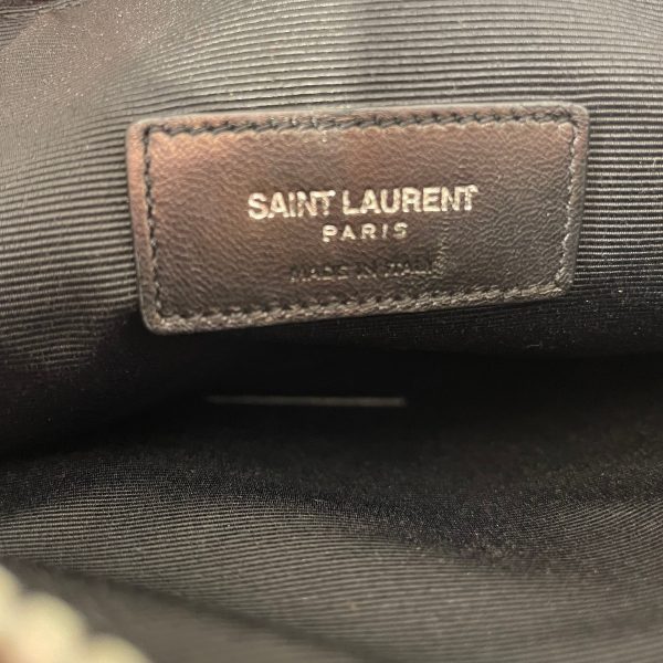 SAINT LAURENT Clutch Bag All Over Print Leather BLK Gun Print For Discount