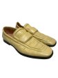 BOTTEGA VENETA Loafers EU 37.5 Animal Pattern YEL Bottega alligator laofer yello Sale