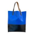 MARNI Tote Bag BLU WAX CANVAS Online