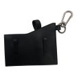 FENDI Pouch Leather BLK Fendi Monsters Carrabiner Online Hot Sale