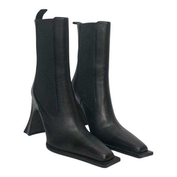 Acne Studios Chelsea Boots EU 37 BLK LEATHER POINTED TOE Online now