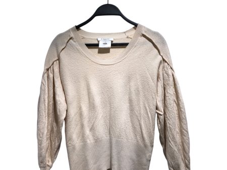 GIVENCHY Sweater S Wool CRM PUFF SLEEVE SWEATER Hot on Sale