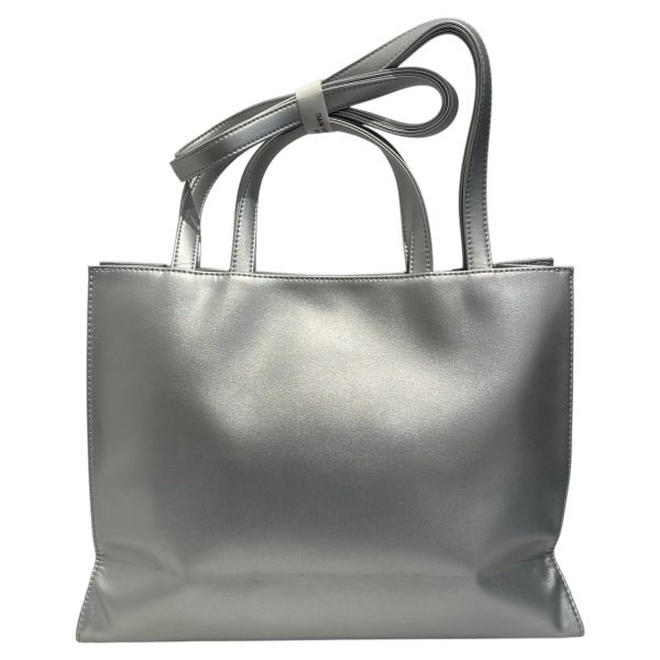 Telfar Tote Bag Leather SLV  Discount