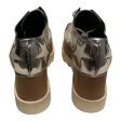 STELLAMcCARTNEY Dress Shoes EU 36 All Over Print Leather SLV Platform WHT STAR PTTRN SLVR LACE SHOE Discount