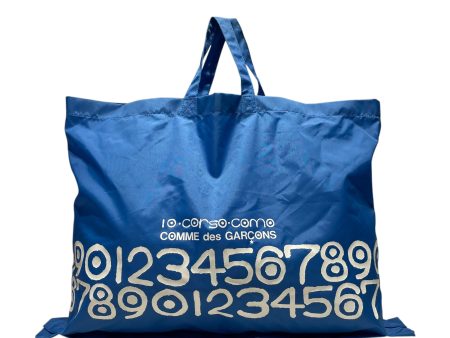 COMME des GARCONS Tote Bag All Over Print Polyester BLU  Online