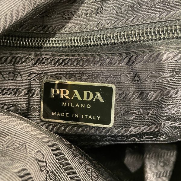 PRADA Hand Bag Polyester GRN TOTE For Discount