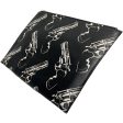 SAINT LAURENT Clutch Bag All Over Print Leather BLK Gun Print For Discount