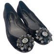 DOLCE&GABBANA Flat Shoes US 6 PPL Taormina Crystal Hot on Sale