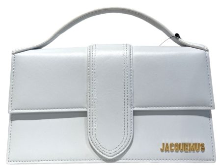 JACQUEMUS Clutch Bag S Leather WHT  Sale