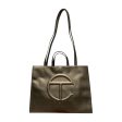 Telfar Hand Bag L Leather CML Copper Large Shopping Bag Discount