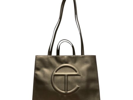 Telfar Hand Bag L Leather CML Copper Large Shopping Bag Discount