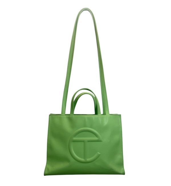 Telfar Cross Body Bag Faux Leather GRN neon green Fashion