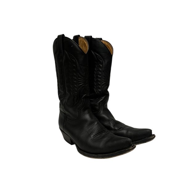 SENDRA Shoes US 8 Leather BLK V-Tip  Hot on Sale