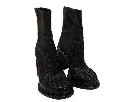 ANN DEMEULEMEESTER Heels EU 35 BLK  For Cheap