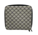 GUCCI Pouch Monogram Leather GRY 726661562600 Online Sale