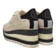 STELLAMcCARTNEY Low-Sneakers EU 41 Leather Beige 800209 HOLO STARS Discount