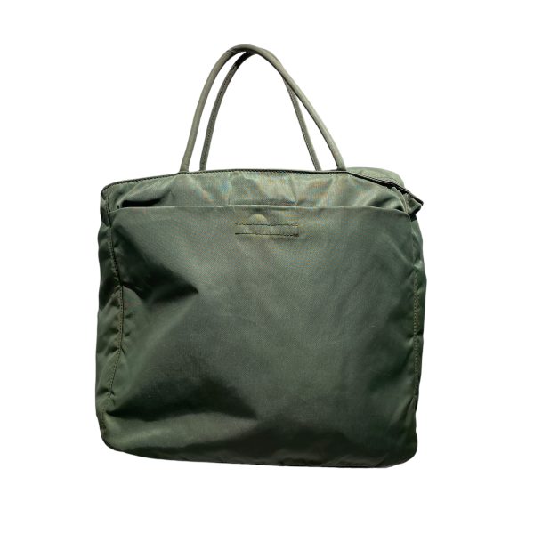 PRADA Hand Bag Polyester GRN TOTE For Discount