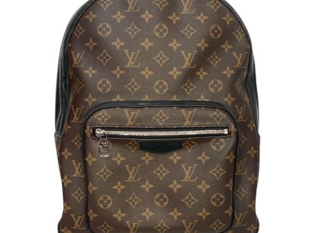 LOUIS VUITTON Backpack Monogram Leather BRW JOSH BACKPACK Online now