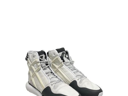 adidasxYohji Yamamoto(Y-3) Hi-Sneakers US 11.5 Leather WHT qasa basketball Supply