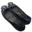 DOLCE&GABBANA Flat Shoes US 6 PPL Taormina Crystal Hot on Sale