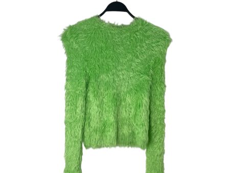 BALENCIAGA Sweater S Polyester GRN FUZZY For Cheap