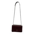 PRADA Cross Body Bag M Leather BRD PRADA MILANO MAROON on Sale