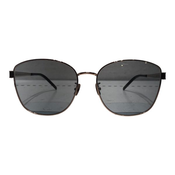 SAINT LAURENT Sunglasses Celluloid BLK Blue tint For Cheap