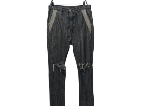 BLRDSGN, LLC Skinny Pants Denim GRY Distressed ONE OF ONE Online Sale