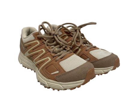 salomon Low-Sneakers US 6 Suede BEG 187982 Hot on Sale